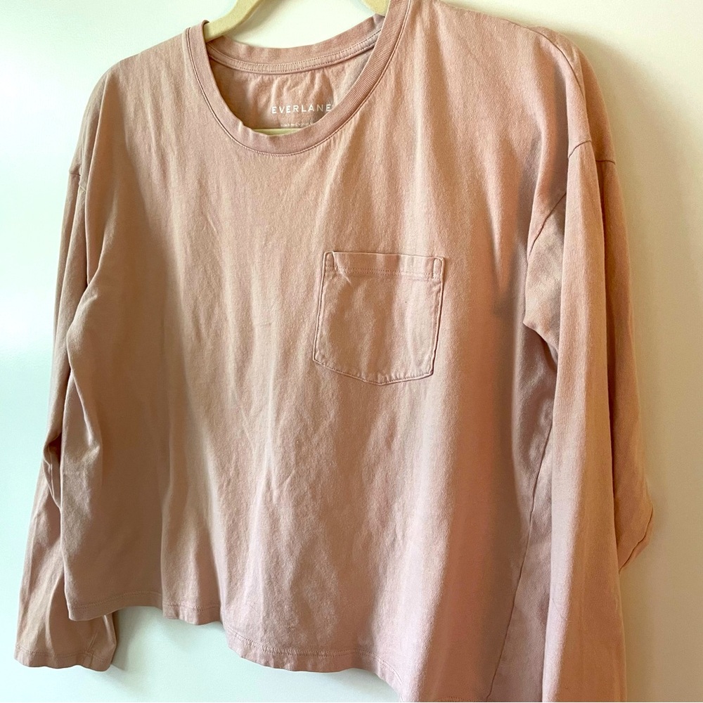 Everlane Boxy Cut Cropped Tees - Bundle of 2